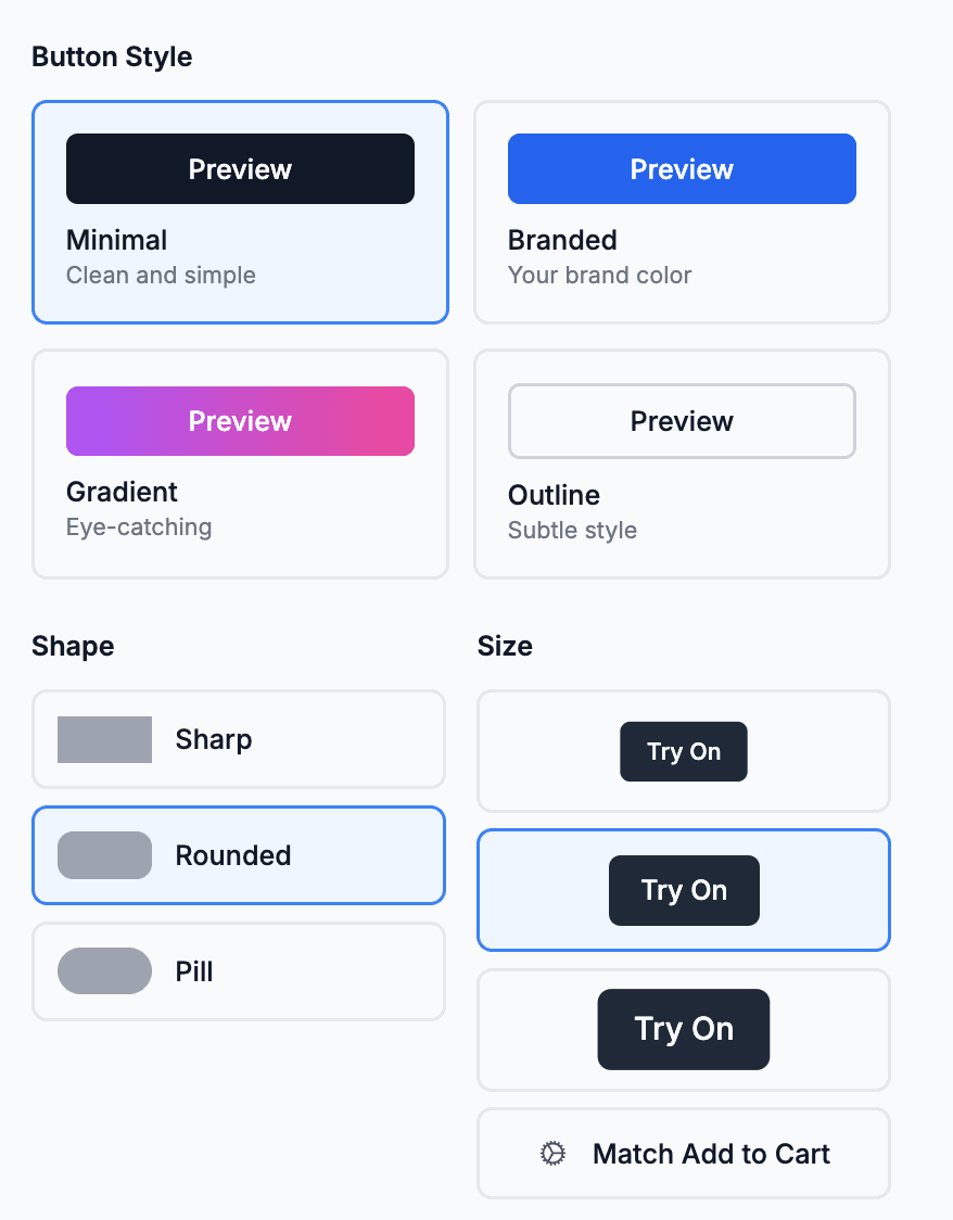 Button Customization
